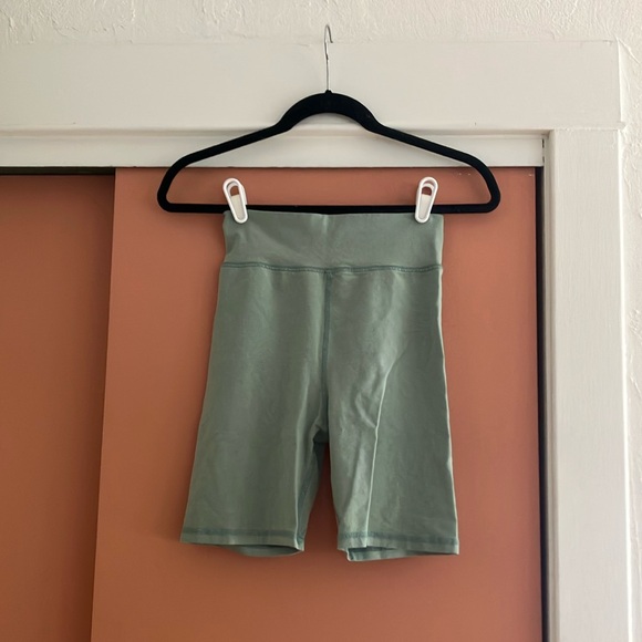 Jungmaven Sage Green Bike Shorts - Picture 1 of 4
